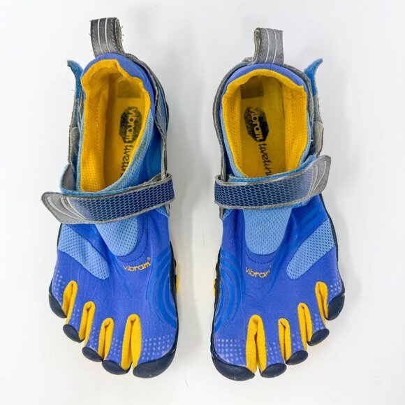 Vibram FiveFingers KMD Sport Shoes Women's 39 US 8/8.5 Blue Barefoot Minimalist - Picture 4 of 11